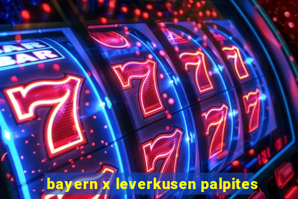 bayern x leverkusen palpites